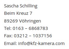 imprkfzkamera