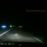 Autobahn Nachtaufnahme